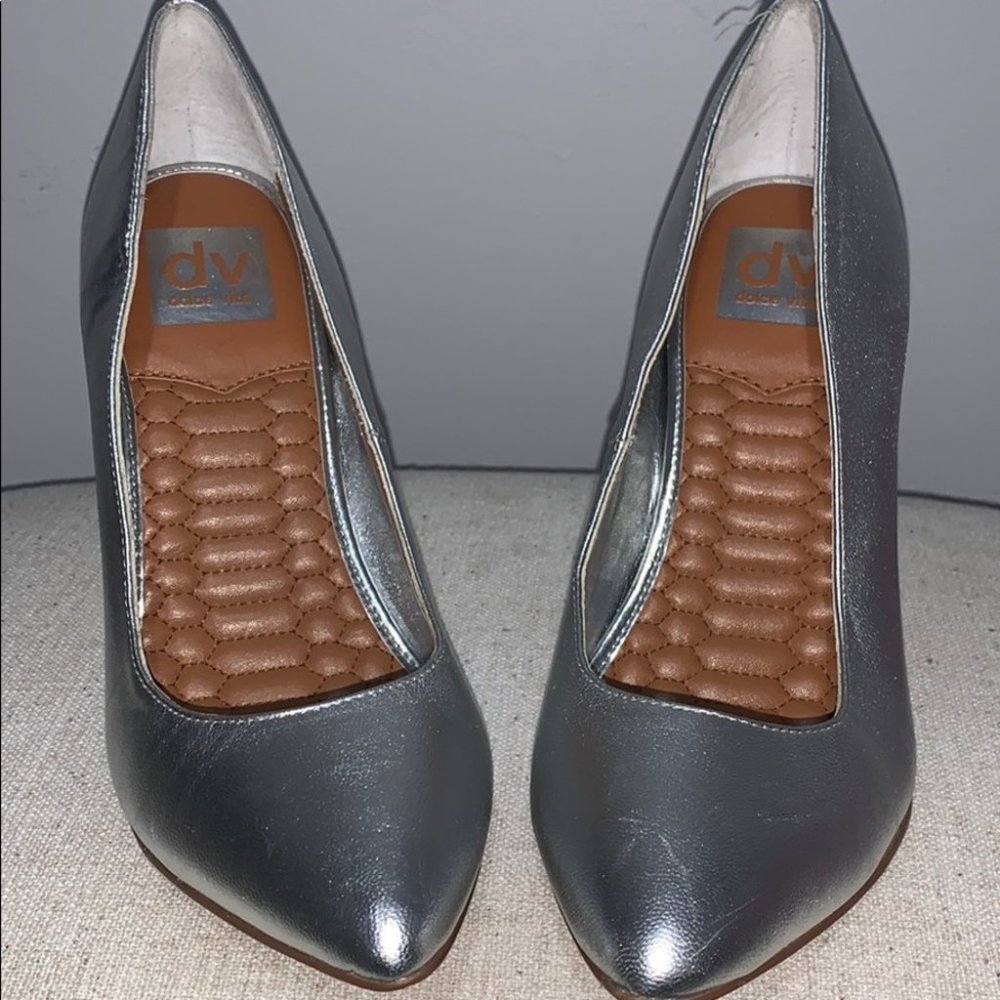 Silver Dolce Vita Pumps Silver EUC